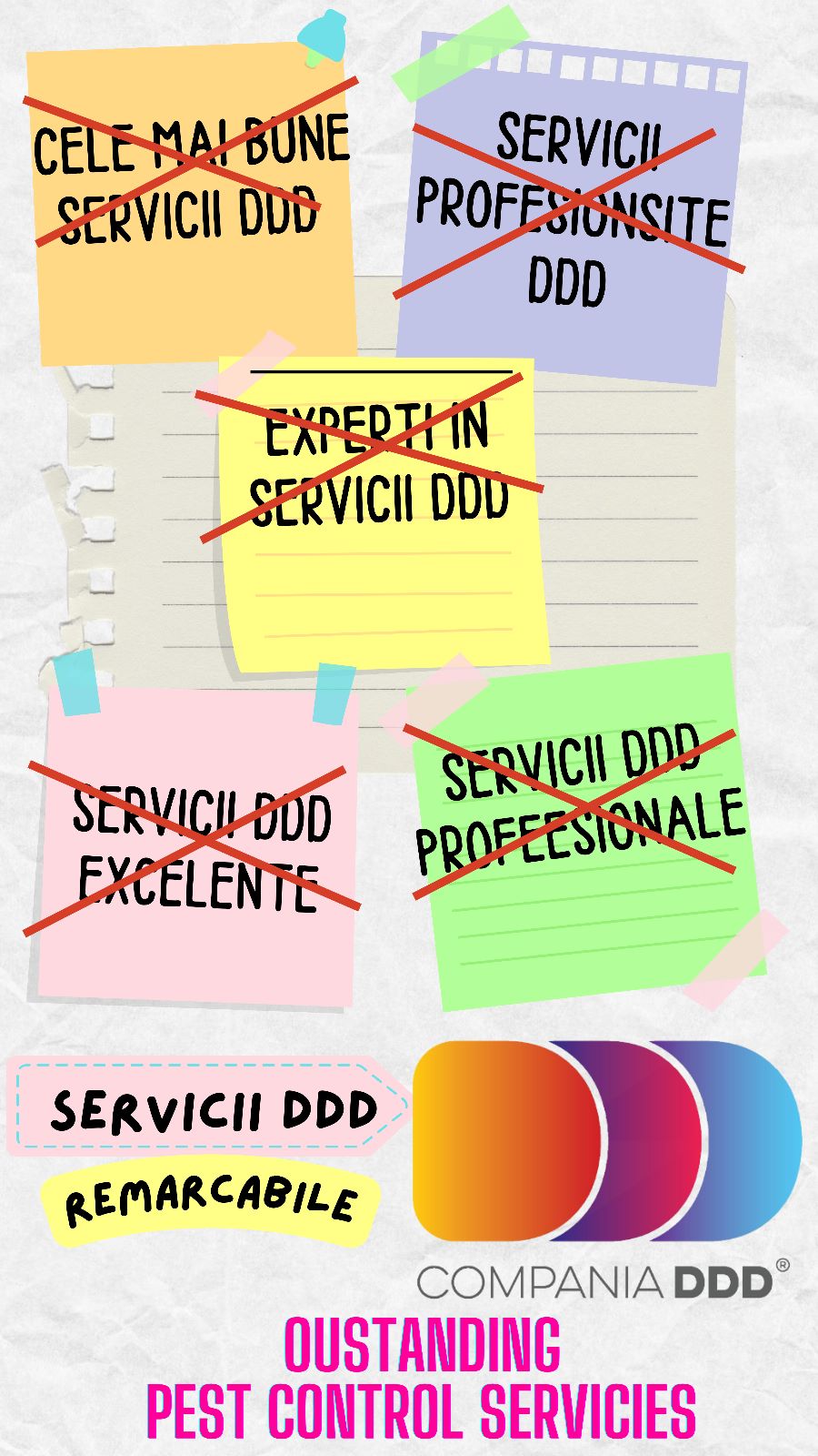 Dezinsecție și deratizare: soluții eficiente pentru un mediu sănătos
